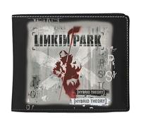 Rocksax Linkin Park Wallet-Hybrid Theory, Accessori da Viaggio-Portafoglio bi-Fold Unisex-Adulto, Nero, Taglia Unica