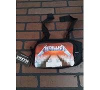 Rocksax METALLICA Master of Puppets Borsa Tracolla Nero Nylon Nuova