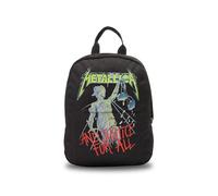 Rocksax Metallica Mini Zaino - Justice For All, Nero, Taglia unica