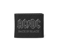 Rocksax Portafoglio AC/DC - Retro in Nero, Nero, Taglia unica