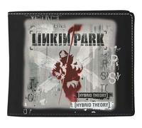 Rocksax Linkin Park Wallet-Hybrid Theory, Accessori da Viaggio-Portafoglio bi-Fold Unisex-Adulto, Nero, Taglia Unica