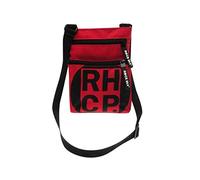 RockSax Square Red Hot Chili Peppers Borsa a Tracolla (Taglia Unica) (Rosso, Nero)