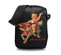 Rocksax Stone Temple Pilots Croosbody - Bambino, Nero, Borsa a tracolla