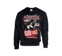Rockshirts Felpa 'Anthrax Spreading the Disase Sweatshirt' nero Uomo - Abbigliamento - Taglie comode - Felpe Rockshirts L