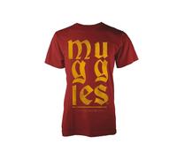 Rockshirts Maglietta 'Harry Potter Muggles' rosso Uomo - Abbigliamento - Maglie e T-shirt - T-shirt Rockshirts XXL
