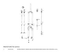 Rockshox Cartuccia Debonair Pike/revelation Black