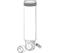 Corpo Ammortizzatore Posteriore IFP Fast Nero 200x57 per Monarch 2014-2017 Rocks