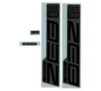 Rockshox Fork Decal Kit Zeb Ultimate 27/29 (2021) Gloss Black/Matte Grey