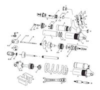 RockShox Kage filettato di Ricambio con Anello