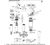 Rockshox Kit Ammortizzatore Posteriore Deluxe/super Deluxe Corp Ifp Bearning Eyelet Black