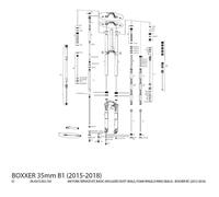 Rockshox Kit Guarnizioni Forcella Basic Boxxer Rc 12-16 Black