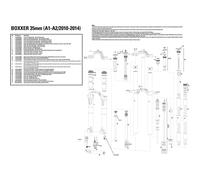 Rockshox Kit Occhielli Plug Solo Air Boxxer Black