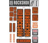 ROCKSHOX Nastri Cerchione 03054889, Unisex Adulto, Colore: Arancione, 30/32mm Standrohre