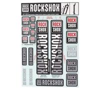 ROCKSHOX Sticker Set 30 forwardslash32 mm e RS1 Sid/Reba/Revelation (< 2018) Settore/Recon/X32/30g/30S/xc30, 11.4318.003.497 Pezzi di Ricambio, Bianco, Standard