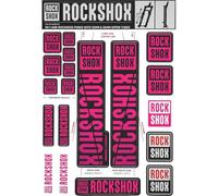 ROCKSHOX Sticker Set 30 forwardslash32 mm e RS1 Sid/Reba/Revelation (< 2018) Settore/Recon/X32/30g/30S/xc30, 11.4318.003.503 Pezzi di Ricambio, Magenta, Standard