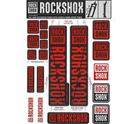 RockShox Sticker Set 30 forwardslash32 mm e RS1 Sid/Reba/Revelation (< 2018) Settore/Recon/X32/30g/30S/xc30, 11.4318.003.500 Pezzi di Ricambio, Rosso, Standard