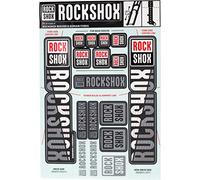 RockShox Sticker Set 35 mm Boxxer/Domain Doppia Corona, 11.4318.003.515 Pezzi di Ricambio, Bianco, Standard