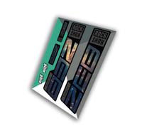 RockShox Zeb Ultimate Decal Kit | Nebulosa | 2021 Gloss