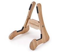 RockStand Supporto in legno, per chitarra elettrica e basso, finitura rovere naturale