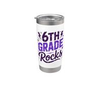 Rockstar 6 ° GRADO ROCKS First Day Choir Music Teacher Band Bicchiere termico in acciaio inox doppia parete