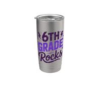 Rockstar 6 ° GRADO ROCKS First Day Choir Music Teacher Band Bicchiere termico in acciaio inox doppia parete