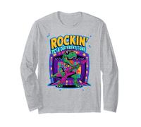 Rockstar Autism ROCKIN' TO DIVERSO Rock TUNE Nonno Pace Maglia a Manica