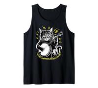 Rockstar Banjoist Cat on Cat Banjo Canotta