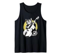 Rockstar Bassist Cat on Cat - Contrabbasso (basso verticale) Canotta