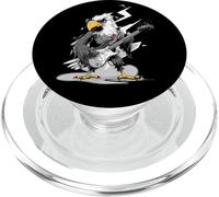 Rockstar Eagle con chitarra elettrica per un look a dondolo PopSockets PopGrip per MagSafe
