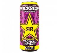 Rockstar Energy Drink Tropical Guave, 50 cl, 5 pezzi