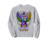 Rockstar I ROCK THE SPECTRUM Autism World Mamma Papà Felpa