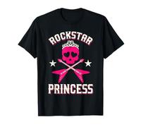 Rockstar - Maglietta da principessa, idea regalo per ragazze Maglietta