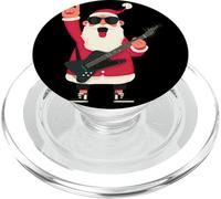 Rockstar Santa - Occhiali da sole a forma di chitarra elettrica, colore: Nero PopSockets PopGrip per MagSafe
