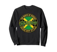 Rocksteady Reggae Roots Jamaican Ska Invecchiato Felpa