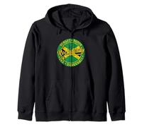 Rocksteady Skinhead Reggae Roots Ska Distressed giamaicano Felpa con Cappuccio