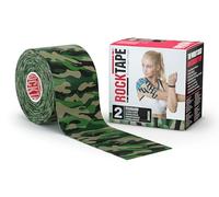 RockTape 5cm width x 5m length Kinesiology Tape - Green Camo