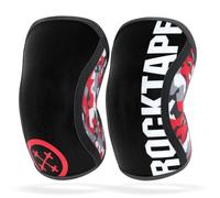RockTape Assassins Ginocchiere 7mm -Supporto al Ginocchio in Neoprene per Compressione, Calore e Stabilità durante l’Allenamento Intenso, Rosso Camouflage, Medium