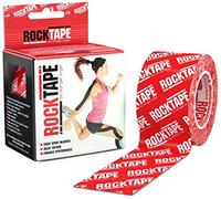 Rocktape Kinesiology Tape Athletes, Water Resistant, Reduce Pain & Injury Recovery, 5cm x 5m, Uncut, Red Logo