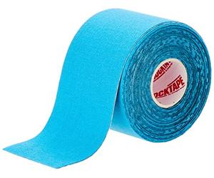 RockTape Nastro kinesiologico H20, Blu, 5 cm x 5 m