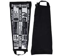 RockTape Fasce per polsi RockWrist, Nylon/Cotone, Velcro, Traspirante, Nero/Bianco Taglia Unica