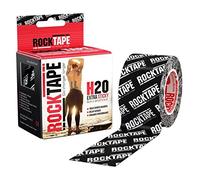 RockTape Unisex's Std Kinesiology Tape Black Nastro kinesiologico Unisex con Logo H2O Nero INTL, Taglia Unica