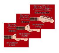 Rocktile Corde per Chitarra Elettrica Confezione da 3