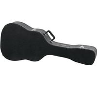 ROCKTILE Custodia 4/4 per Chitarra Western 12 Corde (gigbag imbottito, tasca interna integrata, chiudibile a chiave) Nero