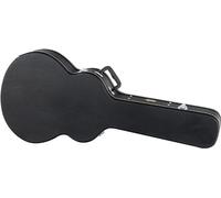 ROCKTILE Custodia Per Chitarra Elettrica 4/4 Jumbo Jazz Style (gigbag imbottito, tasca interna integrata, chiudibile a chiave, lunghezza totale: 110cm) Nero