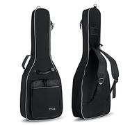 Custodia per Chitarra 4/4 Semirigida con Tracolle a Zaino Borsa Gigbag Astuccio