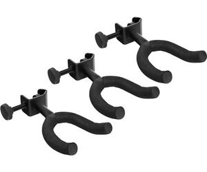 Rocktile GHMS-10 Supporto Chitarra per Microfoni 3x Set, Facile da montare