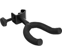 Rocktile GHMS-10 Supporto per Chitarre per Microfoni - Per Montaggio su Asta Microfono e Leggio - Fissaggio all’Asta tramite Vite a Morsetto - Adatto per Diametro Tubo fino a ca. 20 mm - Nero