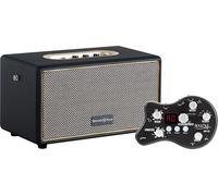 Rocktile GP-10/BB-860A Set Amplificatore Chitarra con 6 Modelli Amp, Funzioni Extra, Altoparlante Bluetooth® Fullrange 5", Batteria Integrata - Nero.