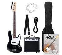 Kit Basso elettrico nero - Rocktile Groovers Pack JB