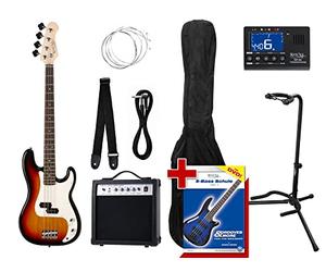 Rocktile Groover's Pack PB E-Bass Sunburst Set II